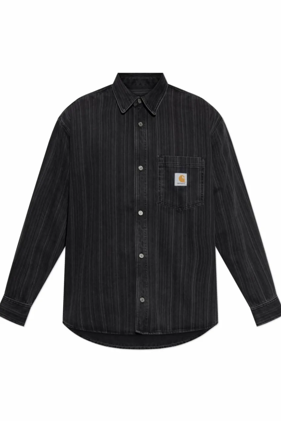 Carhartt WIP CZARNY Jeansowa koszula `Rylan`