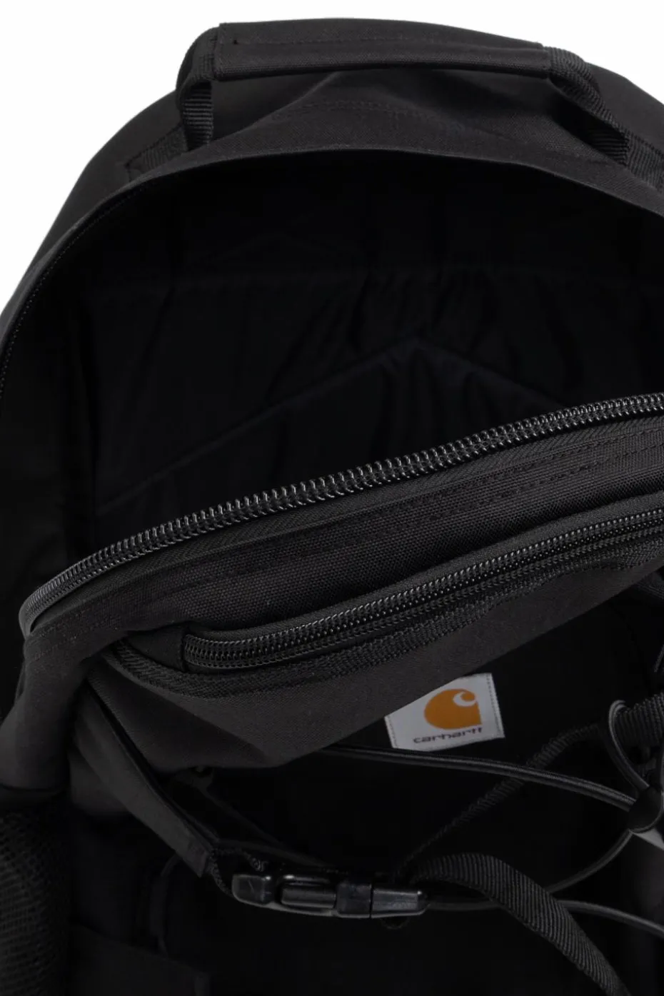 Carhartt WIP CZARNY Plecak z logo