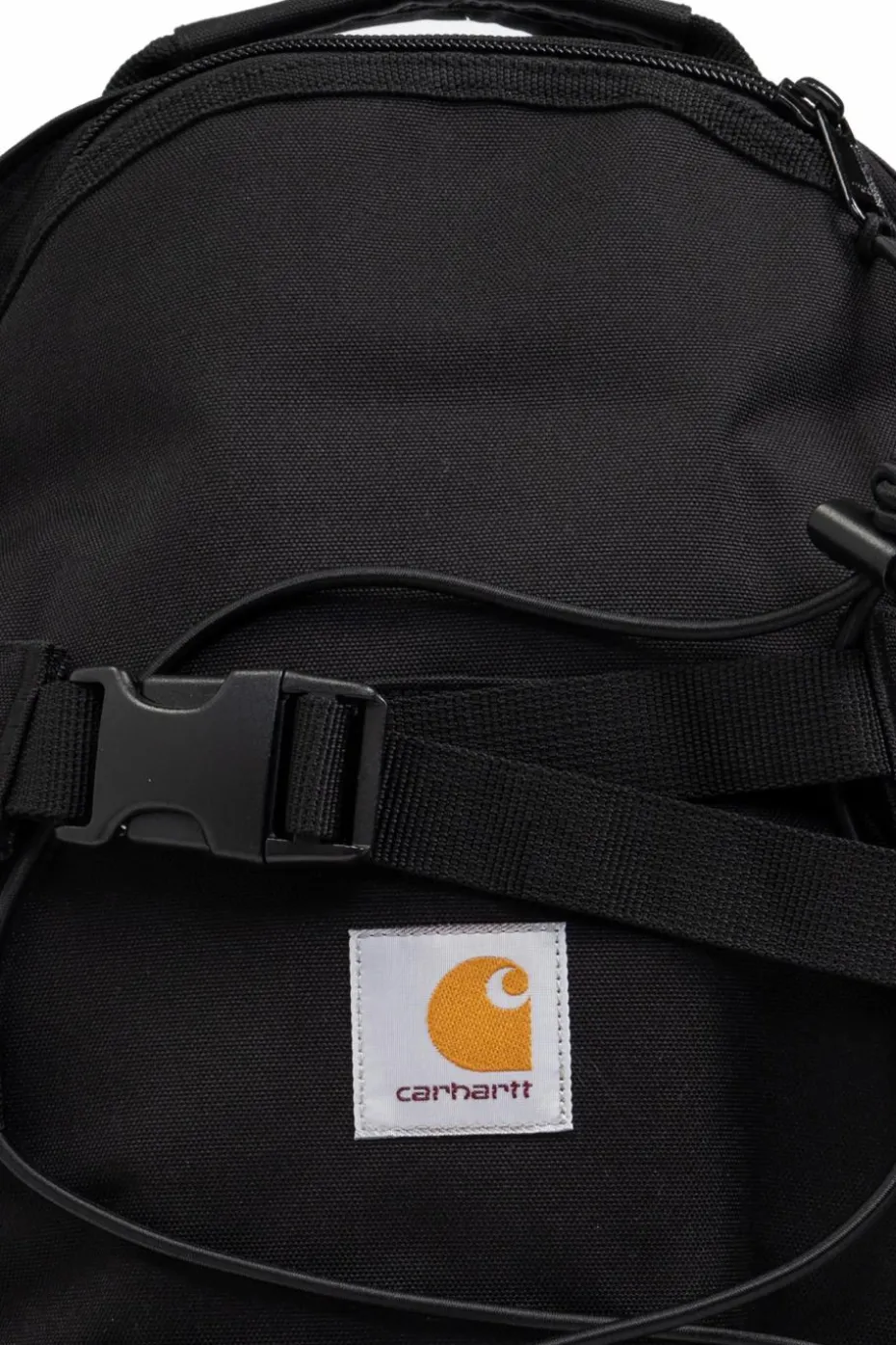 Carhartt WIP CZARNY Plecak z logo