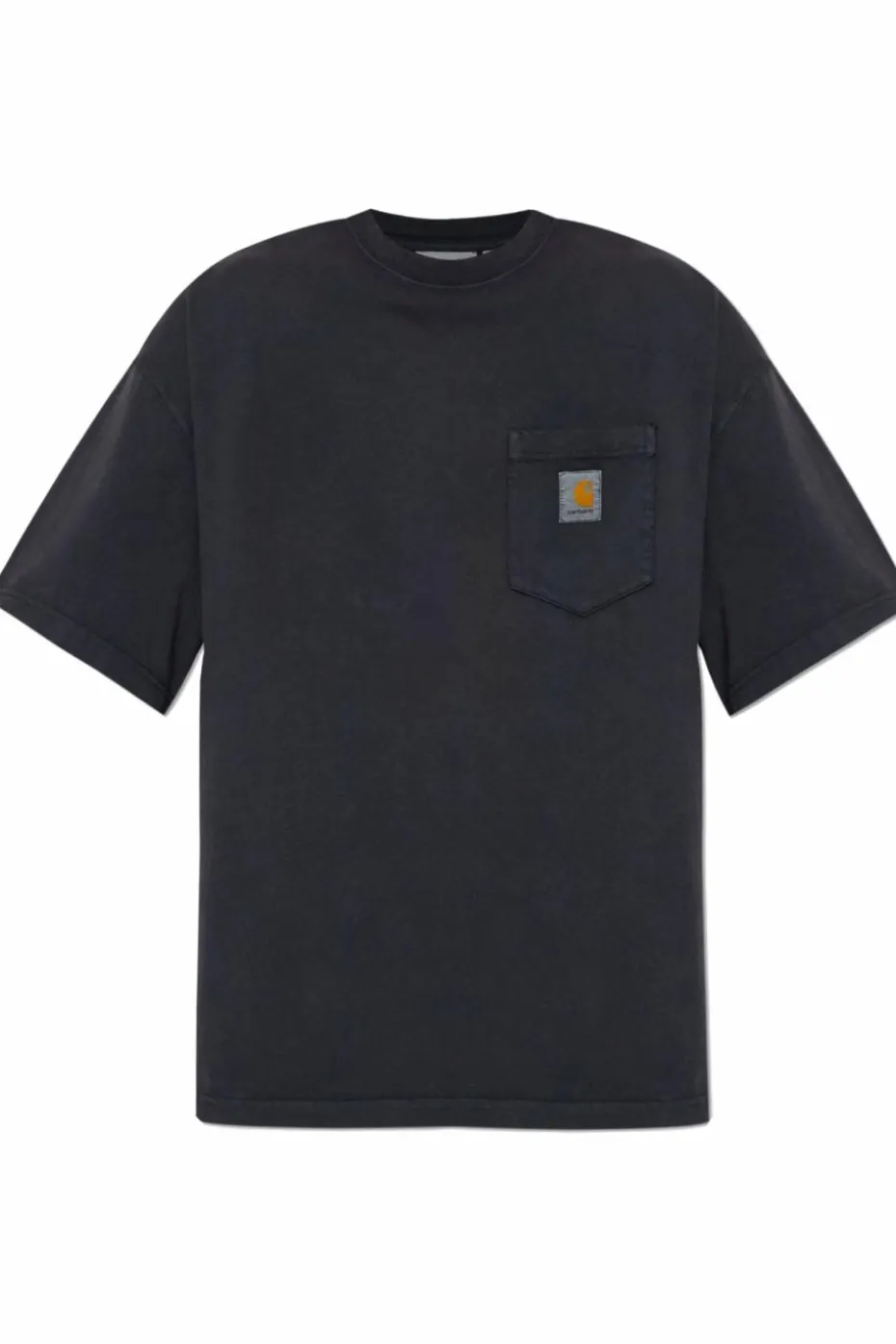 Carhartt WIP CZARNY T-shirt z logo