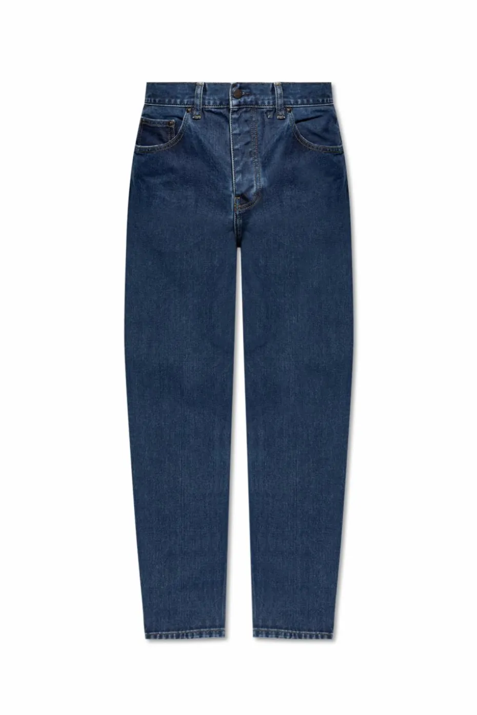 Carhartt WIP GRANATOWY Jeansy ze zwężanymi nogawkami