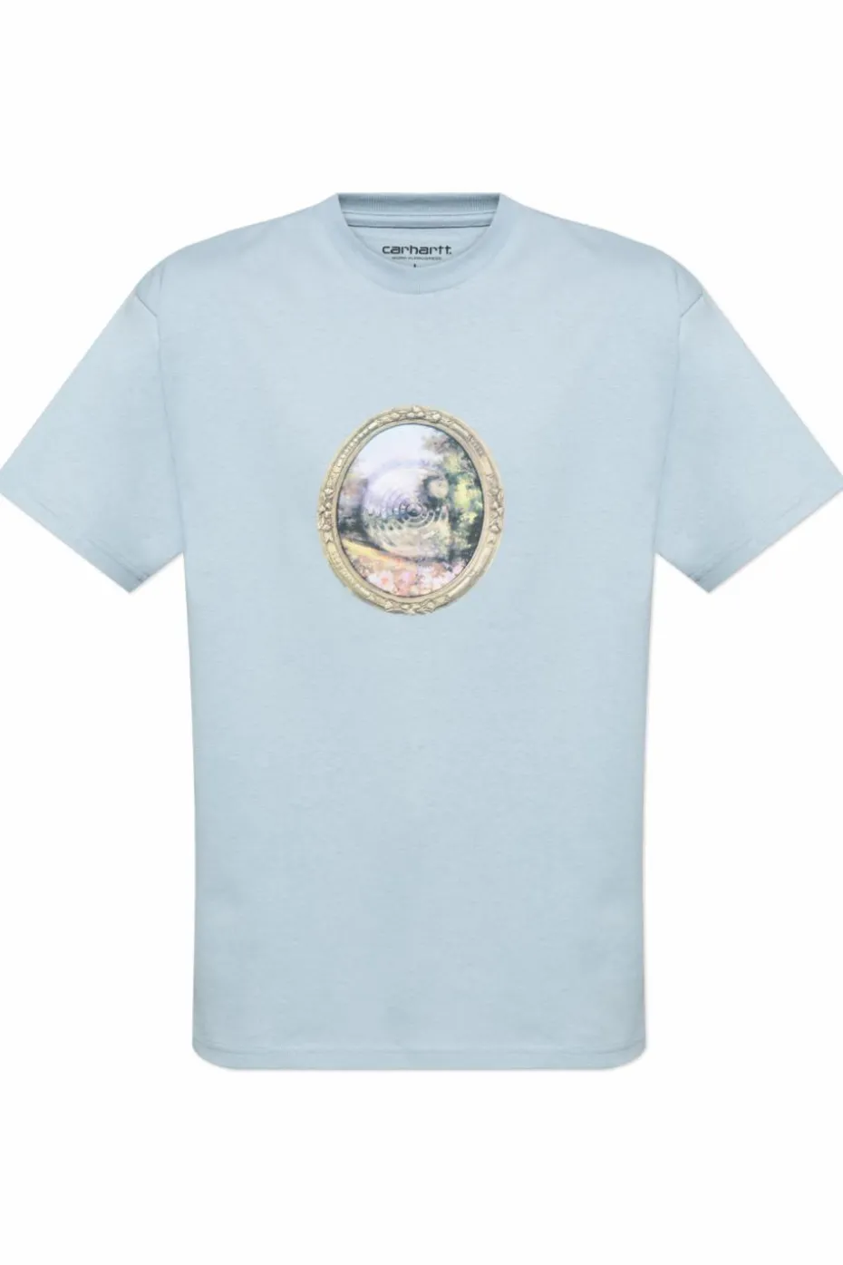 Carhartt WIP jasnoniebieski T-shirt `Mirror`