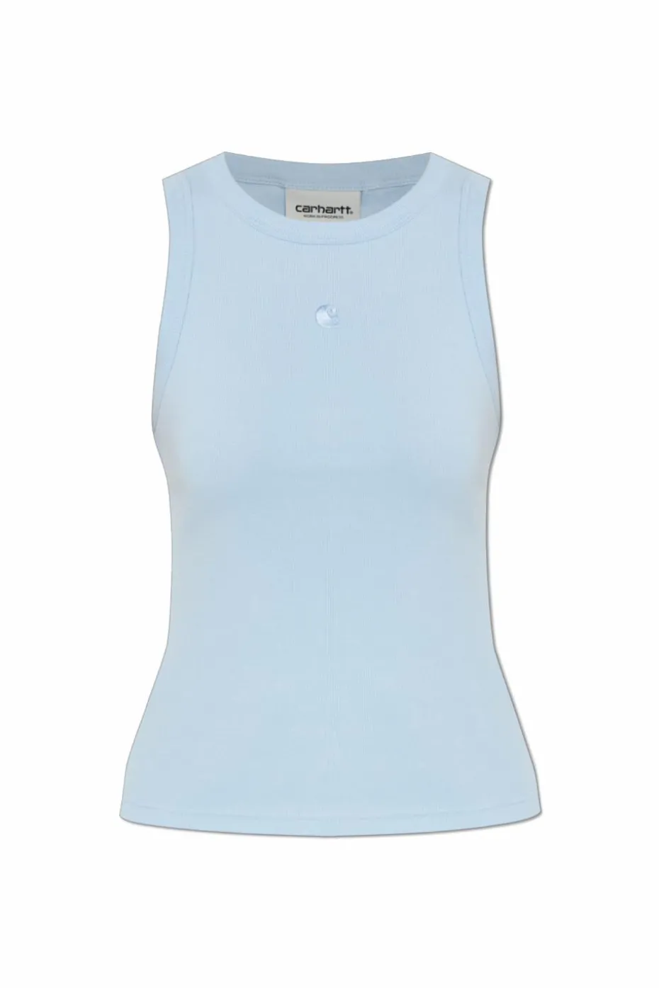 Carhartt WIP NIEBIESKI Prążkowany top