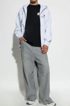 Carhartt WIP SZARY Bluza `Heart II Heart"
