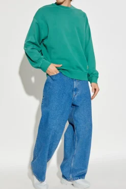 Carhartt WIP ZIELONY Bluza z długim rękawem