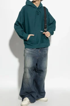 Carhartt WIP ZIELONY Bluza z kapturem