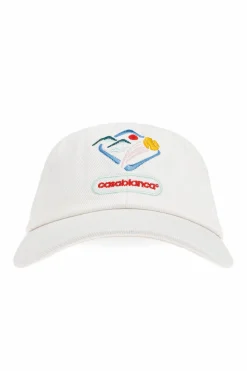 Casablanca BIAŁY Czapka z daszkiem