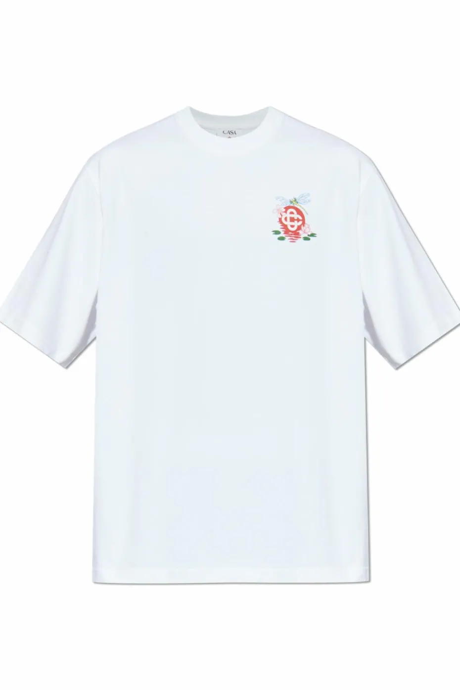 Casablanca BIAŁY T-shirt typu `oversize`