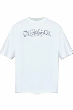 Casablanca BIAŁY T-shirt typu `oversize`
