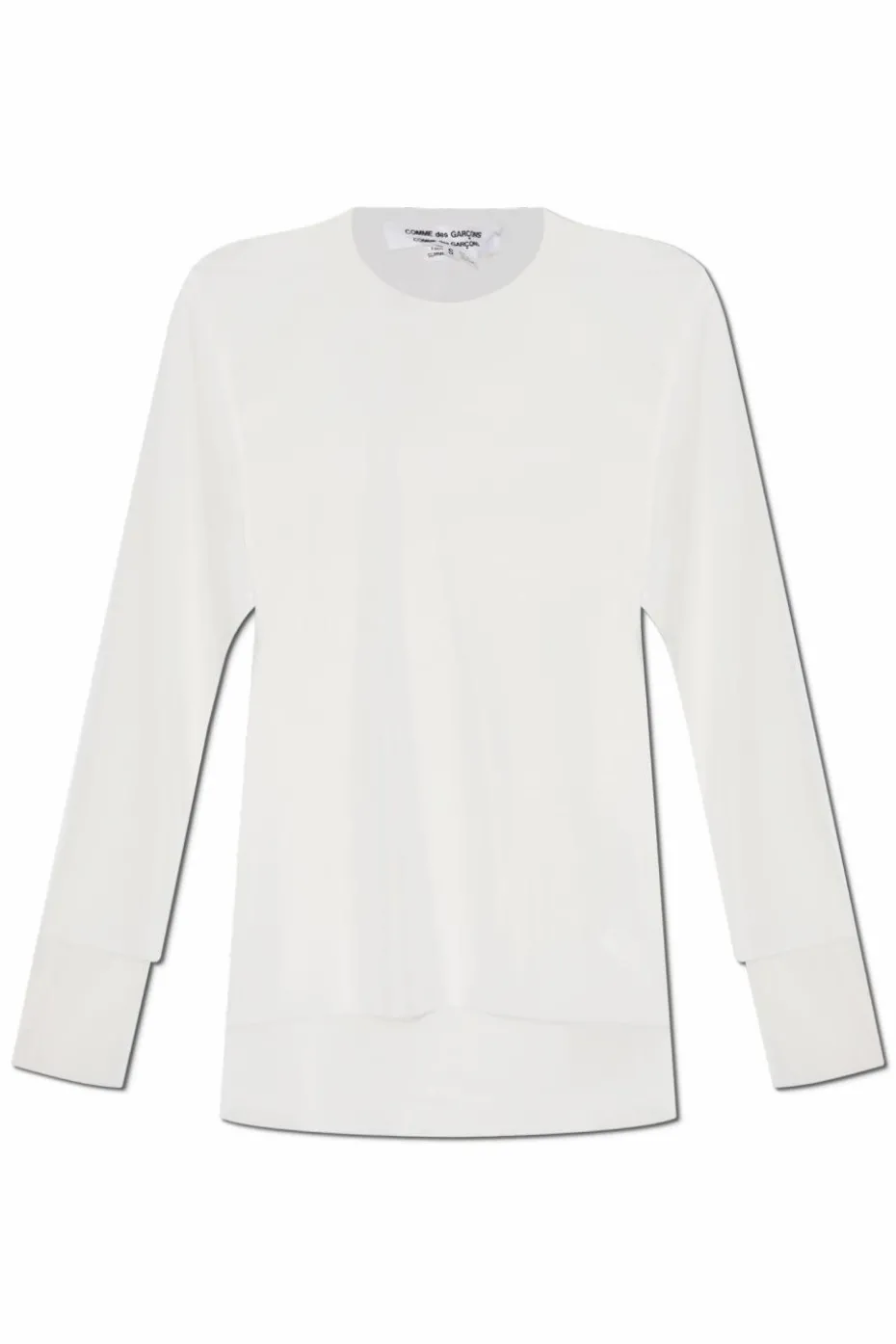 CDG by Comme des Garçons BIAŁY Transparentny top