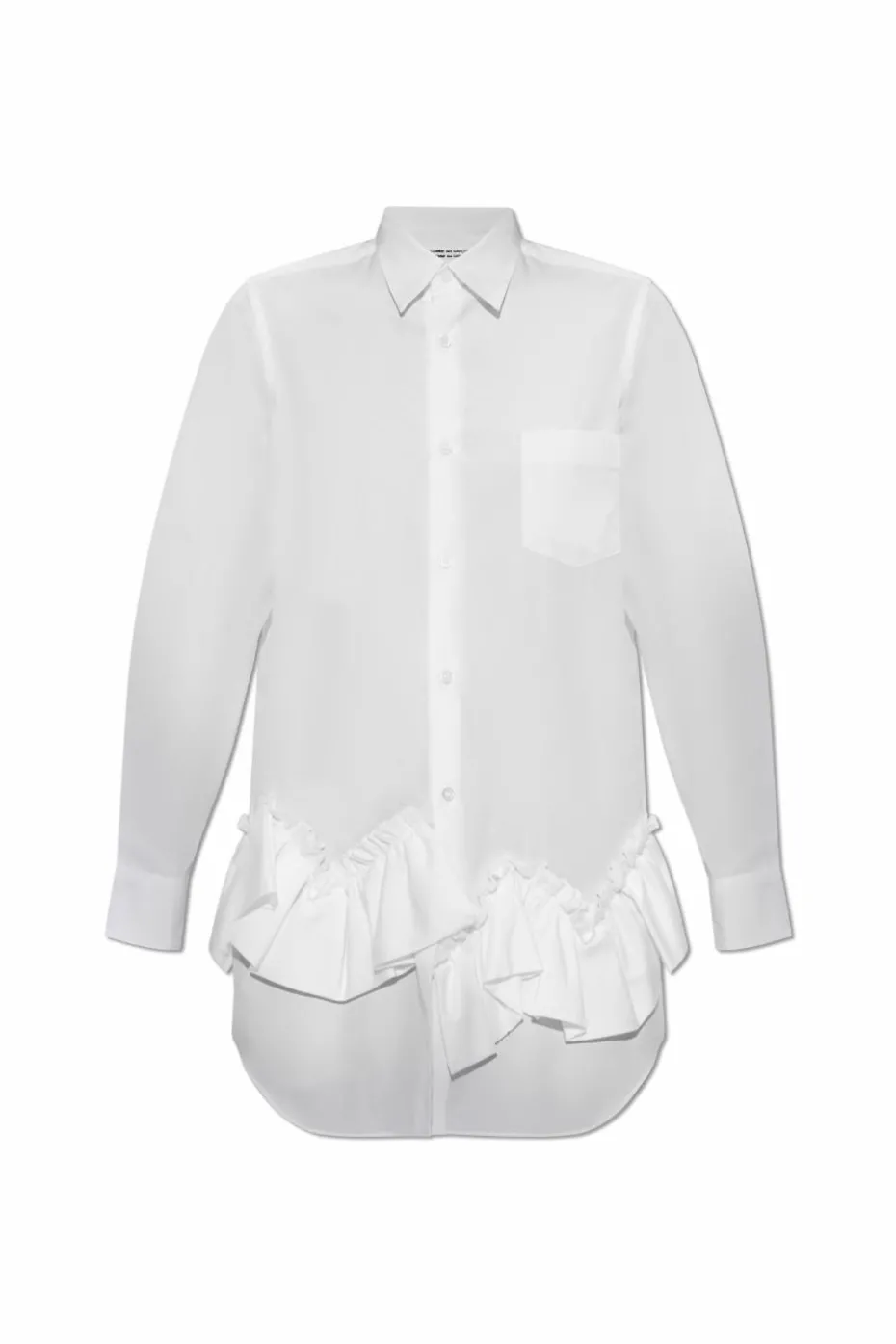 CDG by Comme des Garçons BIAŁY Długa koszula
