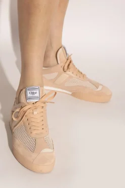Chloé beżowy Buty sportowe `Kick`
