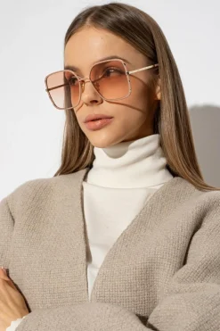 Chloé beżowy Okulary przeciwsłoneczne ‘Celeste’