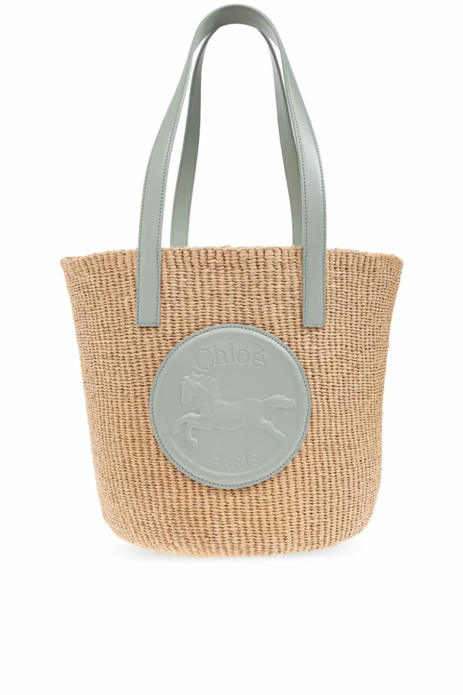 Chloé beżowy Torba `Horse Medal Large` typu `shopper`