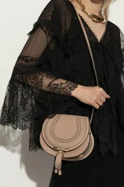 Chloé beżowy Torba na ramię ‘Marcie Small’