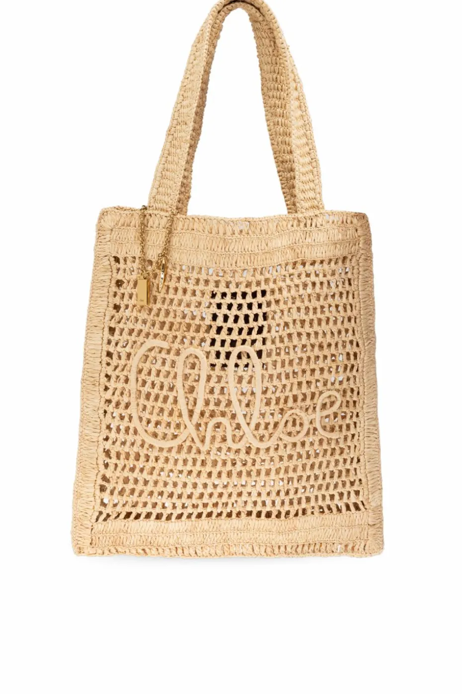 Chloé beżowy Torba `Summer Banana` typu `shopper`