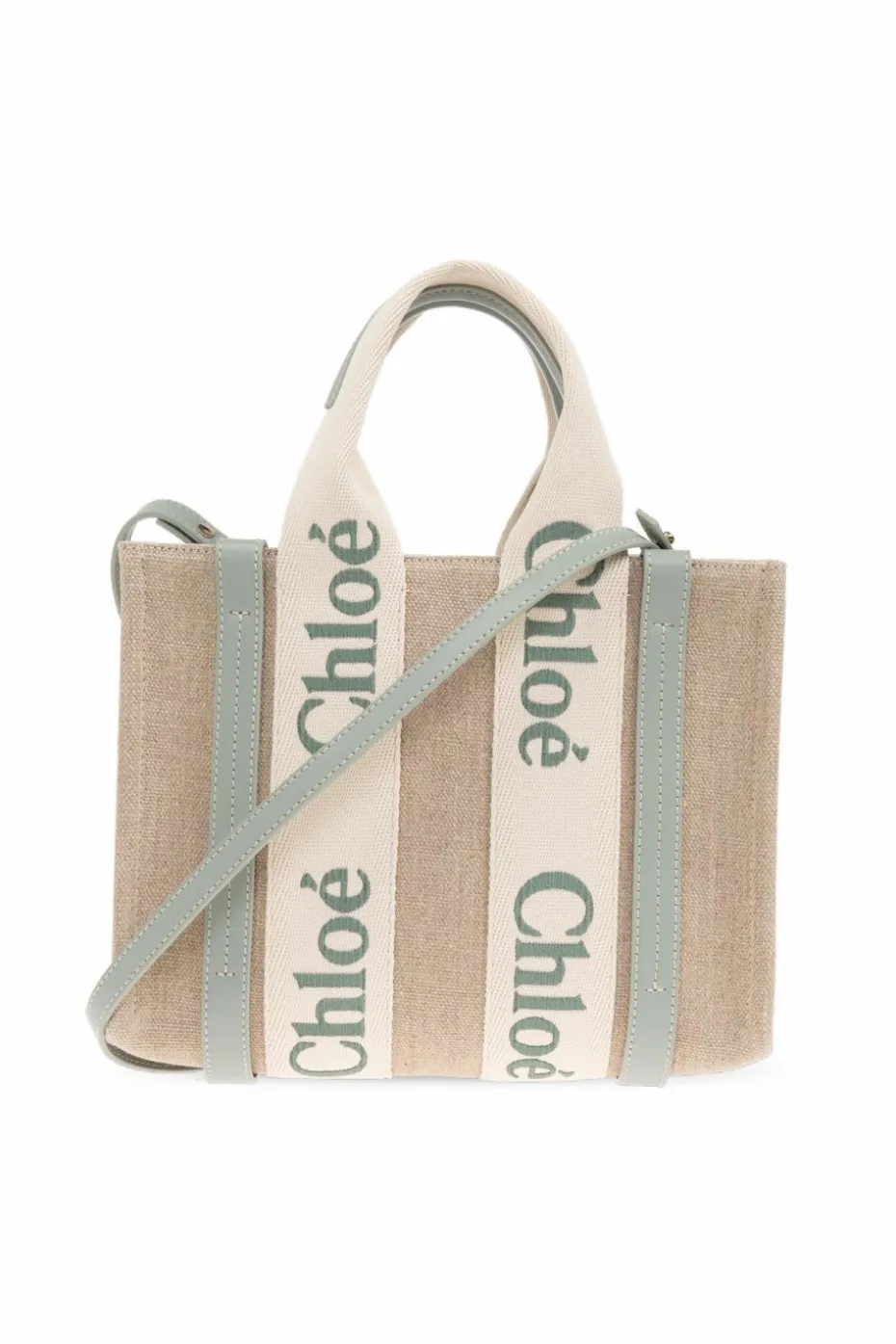 Chloé beżowy Torba `Woody Small`