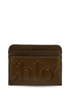Chloé BRĄZOWY Etui na karty