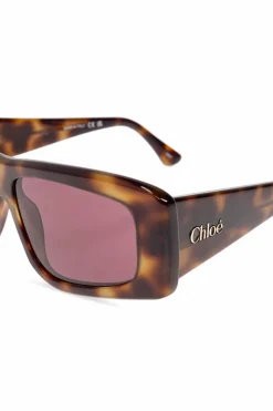 Chloé BRĄZOWY Okulary przeciwsłoneczne
