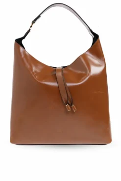 Chloé BRĄZOWY Torba na ramię `Marcie Hobo`