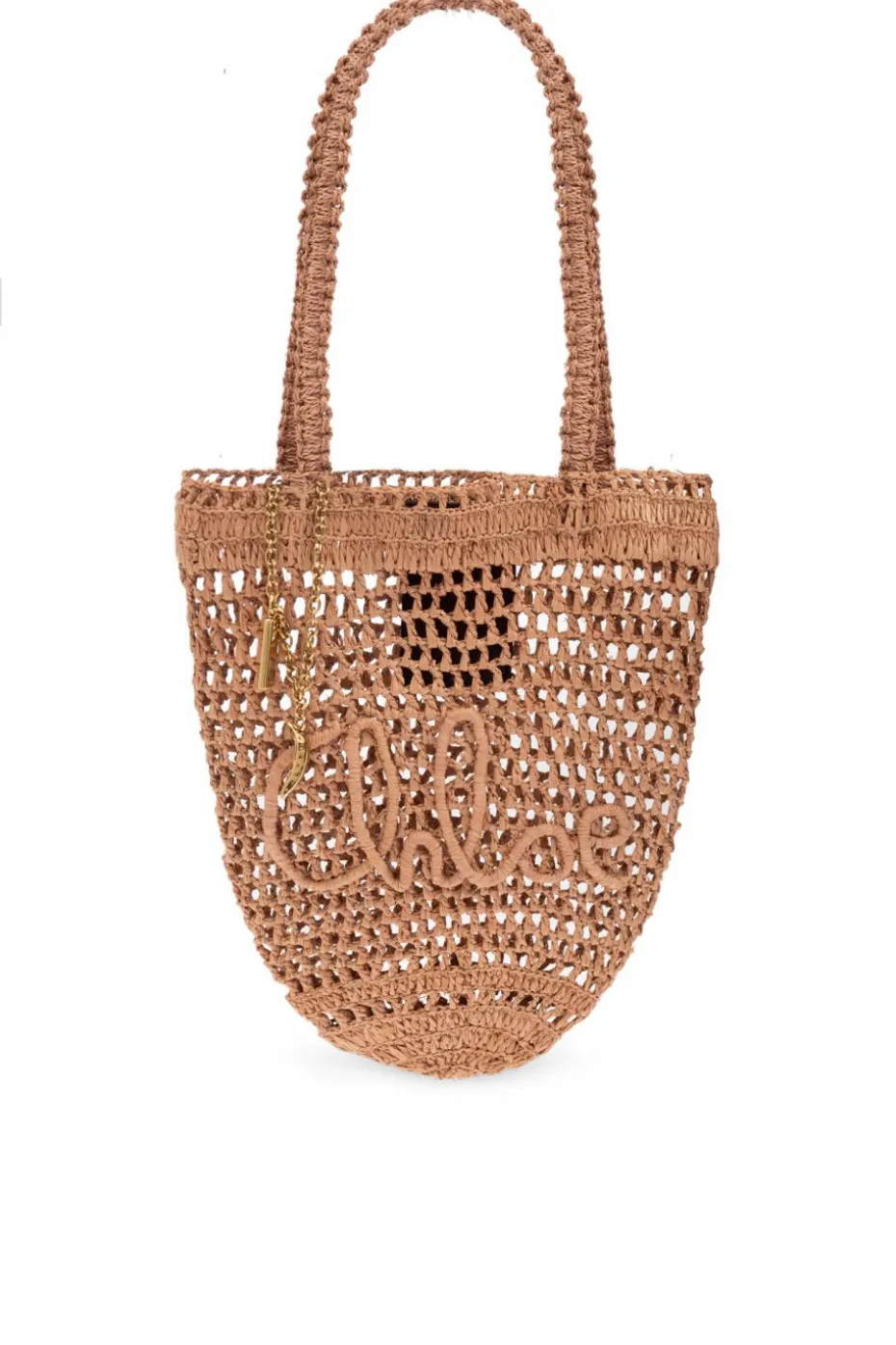 Chloé BRĄZOWY Torba `Summer Banana Small`