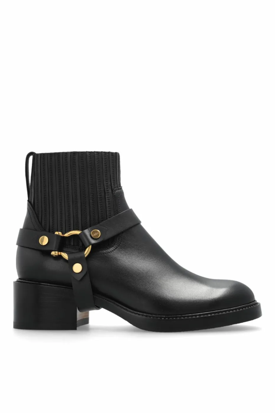 Chloé CZARNY Botki na obcasie `Dakota`