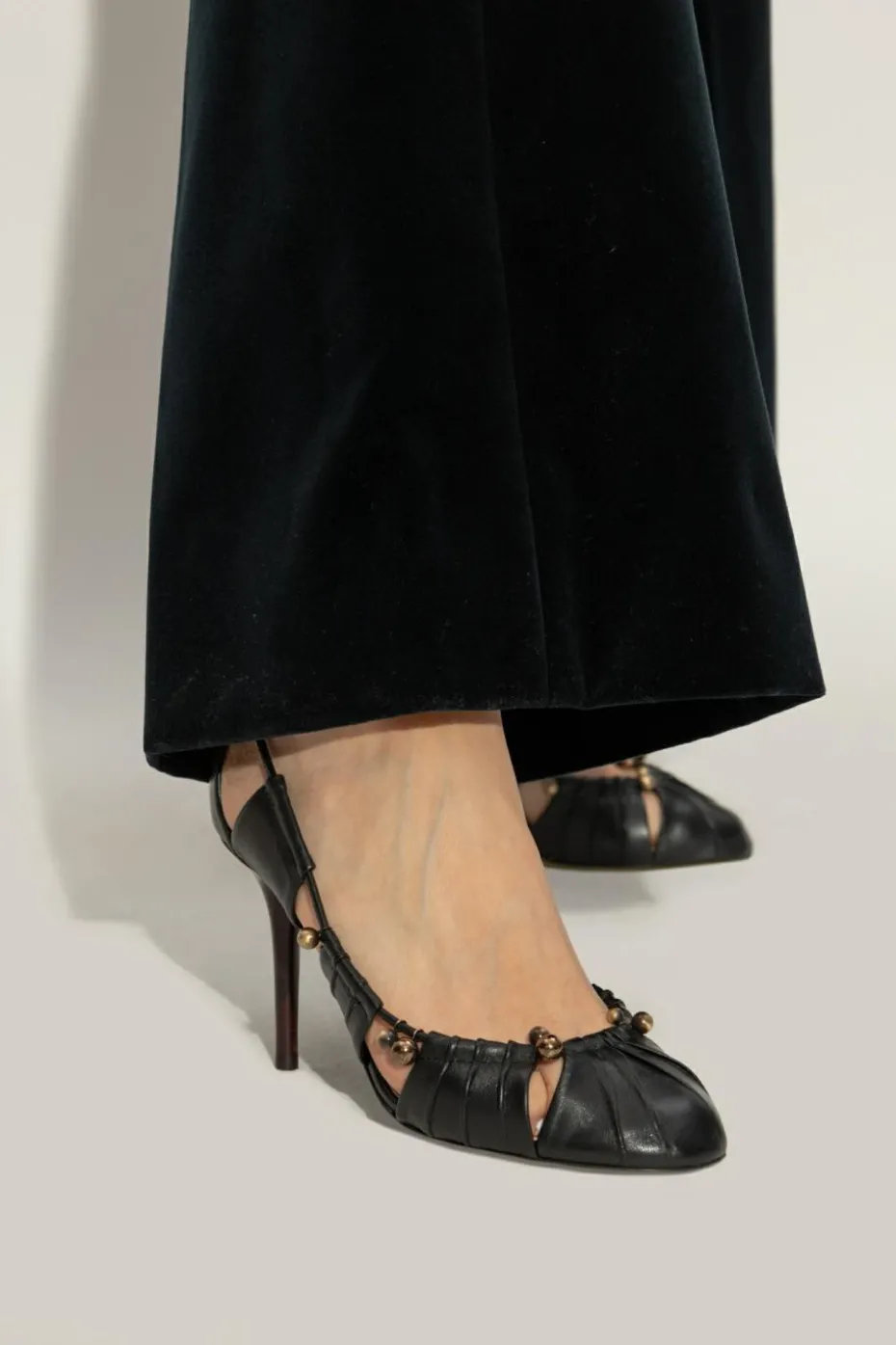 Chloé CZARNY Buty na obcasie `Luna`