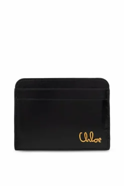 Chloé CZARNY Etui na karty `Iconic`