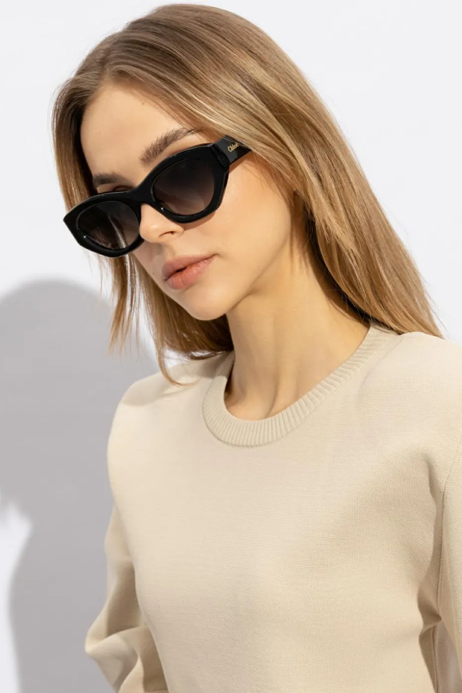 Chloé CZARNY Okulary przeciwsłoneczne ‘Gayia’
