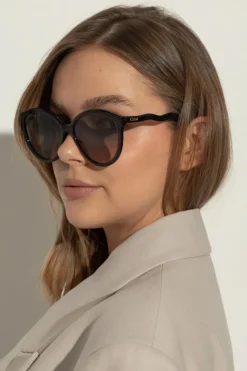 Chloé CZARNY Okulary przeciwsłoneczne