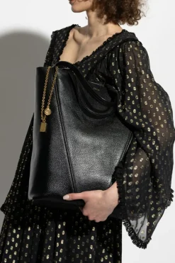 Chloé CZARNY Torba `Spin Large` typu `shopper`