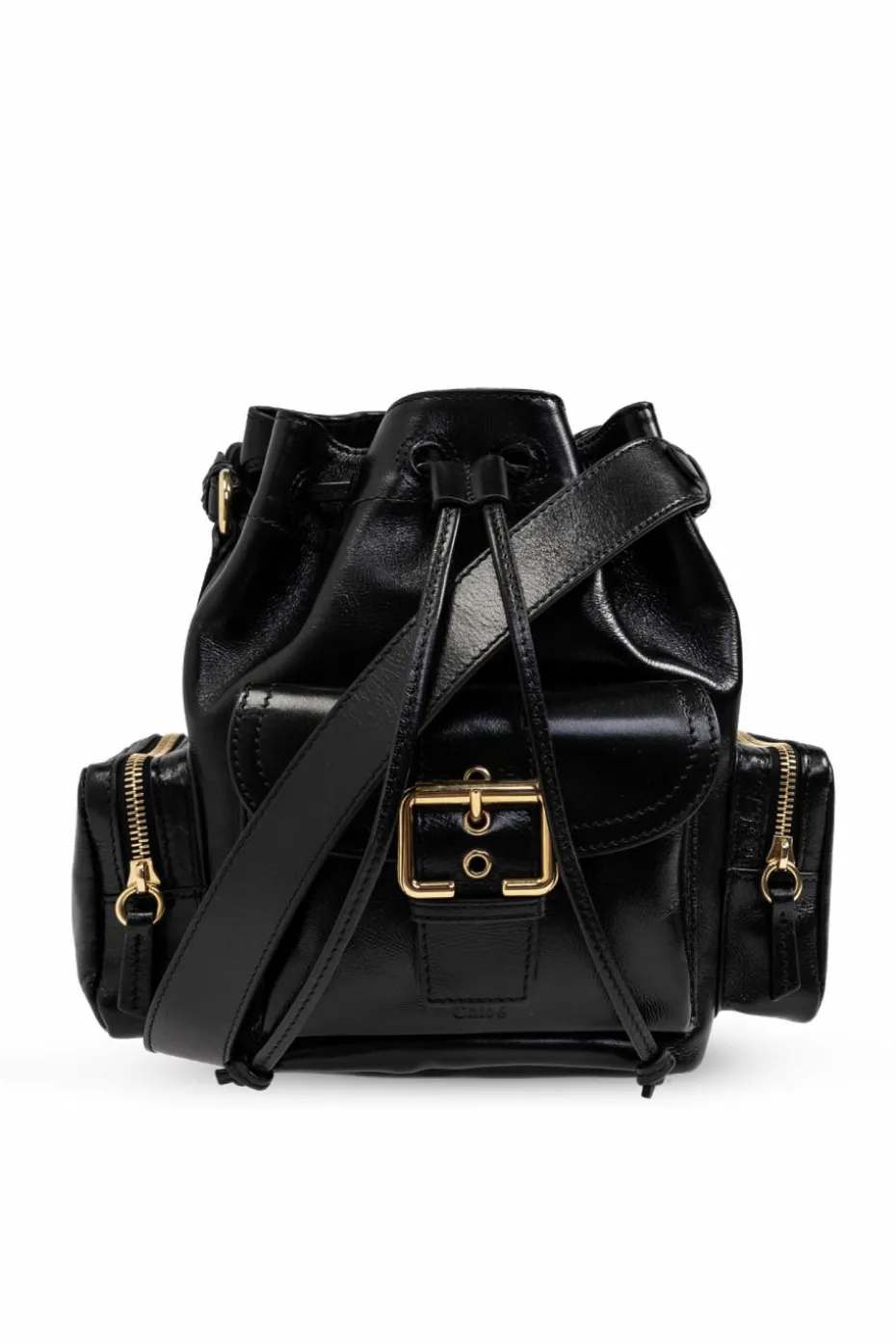 Chloé CZARNY Torba 'Camera' typu 'bucket`