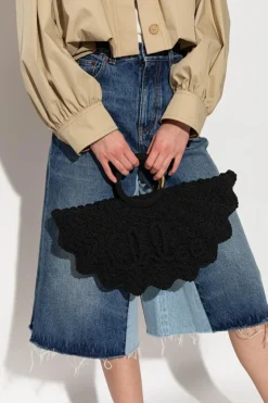 Chloé CZARNY Torba do ręki `Bracelet Paravent Small`