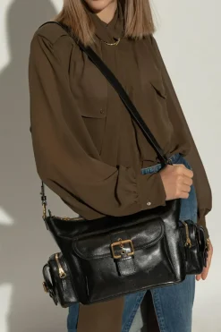 Chloé CZARNY Torba na ramię 'Camera'