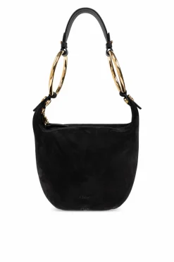 Chloé CZARNY Torba na ramię `Bracelet Small`