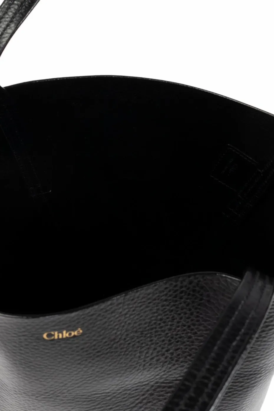 Chloé CZARNY Torba `Spin Medium` typu `shopper`