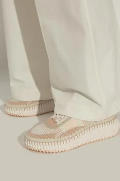Chloé kremowy Buty sportowe `Nama`