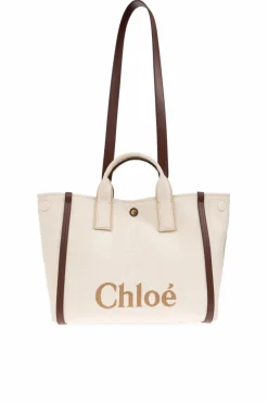 Chloé kremowy Torba `Chloé Carry Small` typu `tote`