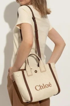 Chloé kremowy Torba `Chloé Carry Small` typu `tote`