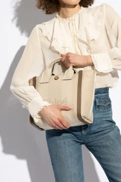 Chloé kremowy Torba do ręki `Carry Small`