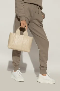 Chloé kremowy Torba do ręki ‘Woody Small’
