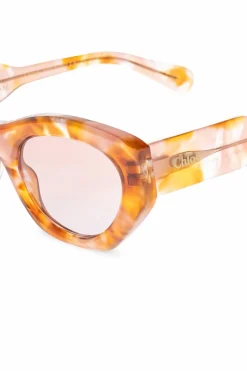 Chloé POMARAŃCZOWY Okulary przeciwsłoneczne