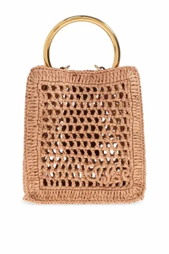 Chloé RÓŻOWY Torba do ręki `Summer Banana Mini`