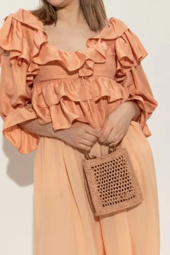Chloé RÓŻOWY Torba do ręki `Summer Banana Mini`