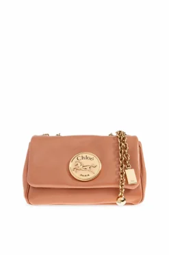 Chloé RÓŻOWY Torba na ramię `Heritage Small`