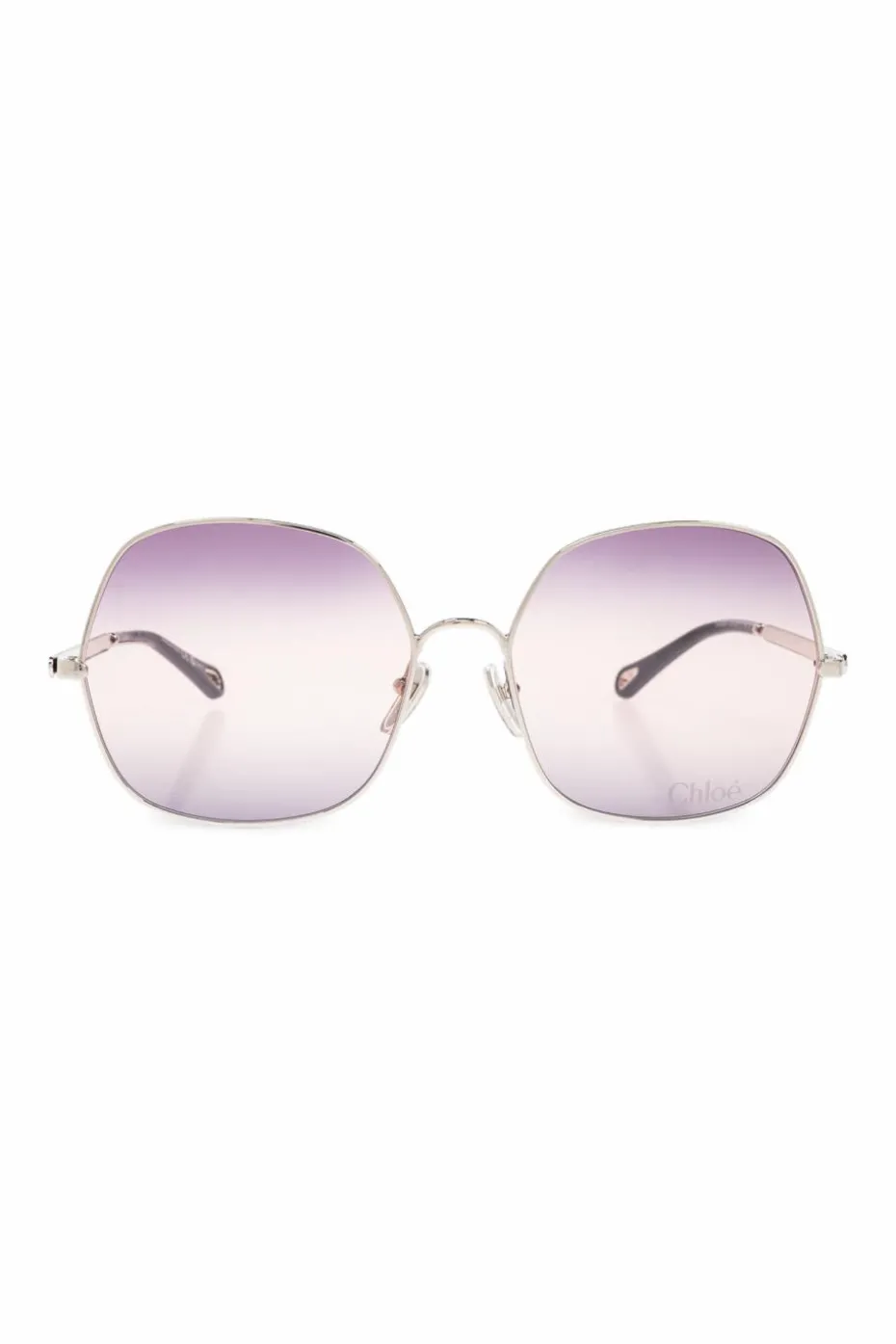 Chloé SREBRNY Okulary przeciwsłoneczne `Aly`