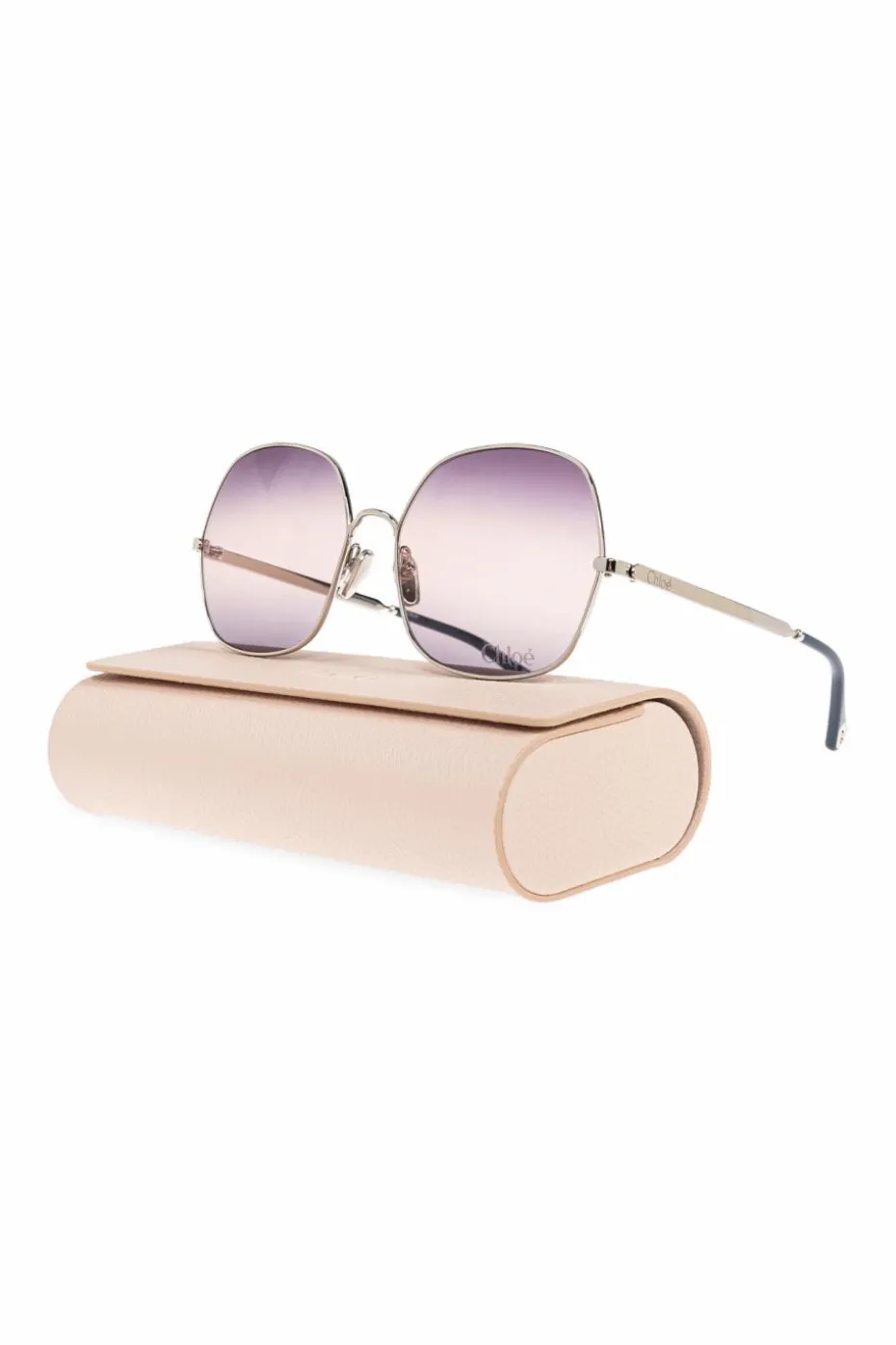 Chloé SREBRNY Okulary przeciwsłoneczne `Aly`