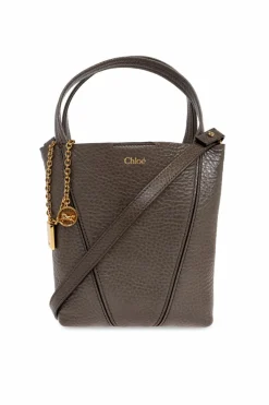 Chloé ZIELONY Torba do ręki `Spin Small`