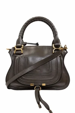 Chloé ZIELONY Torba do ręki `Marcie Double Small`