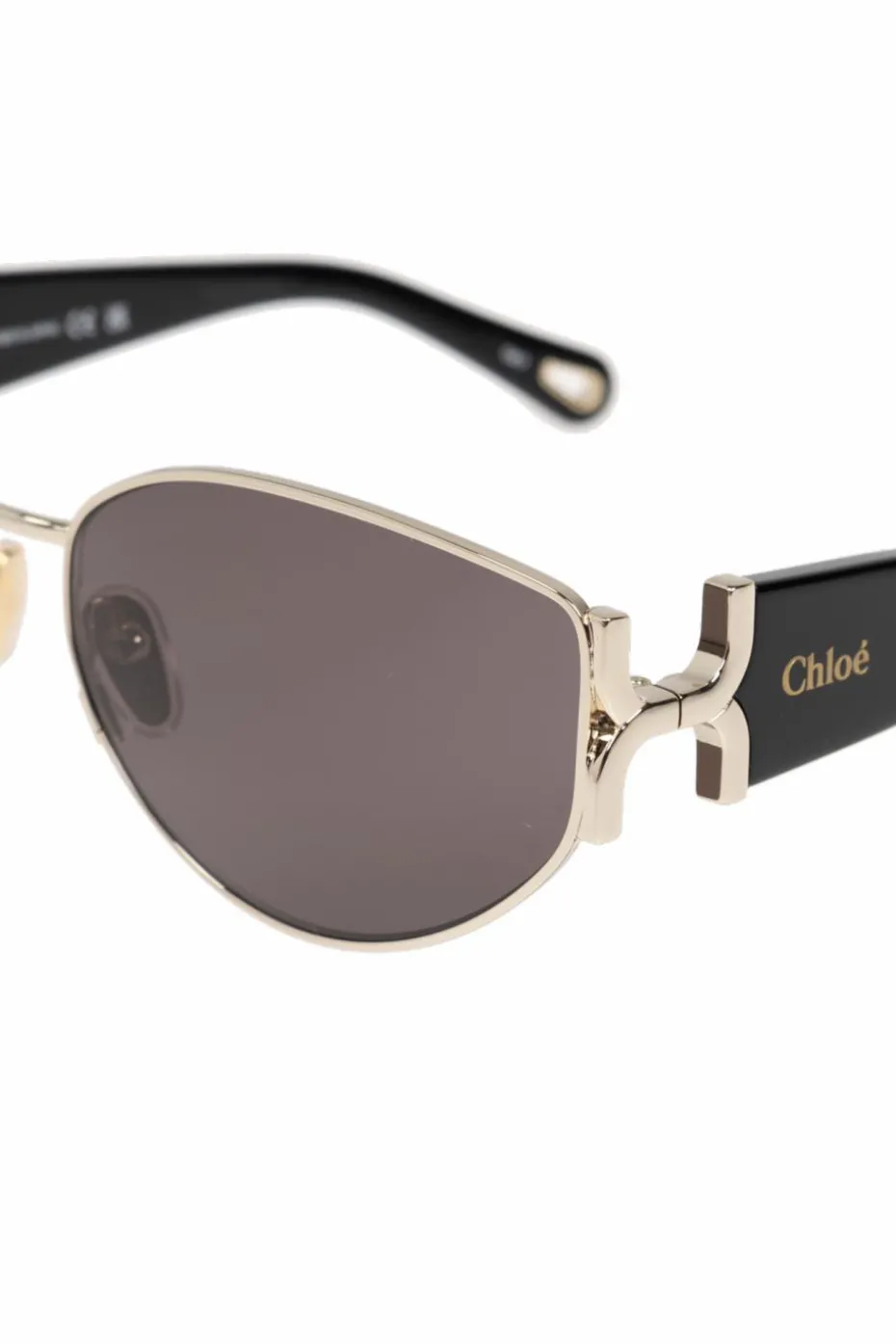 Chloé ZŁOTY Okulary przeciwsłoneczne